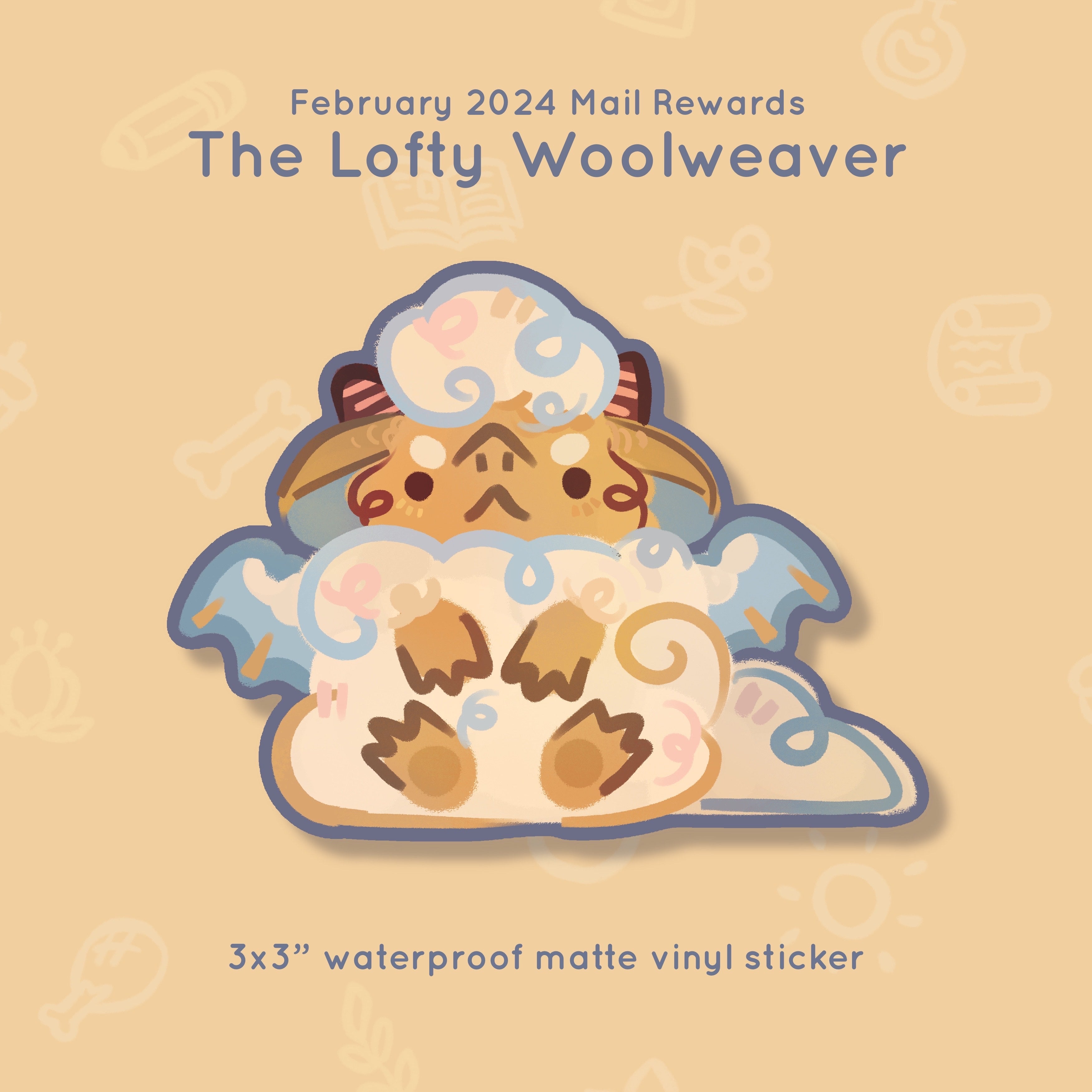 Critter #20 - Lofty Woolweaver - February 2024 Rewards