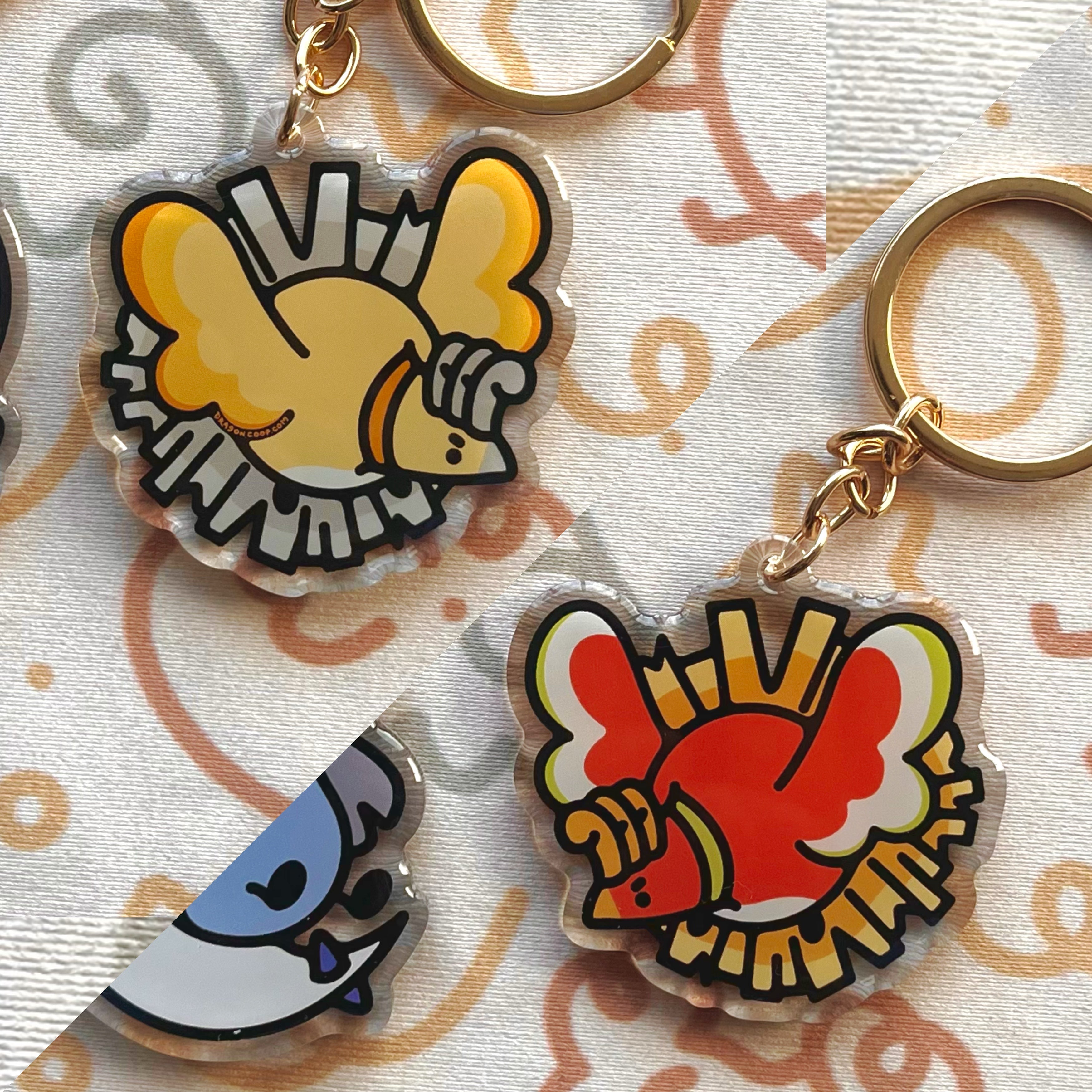 Ho-Oh Legendary Chook Keychain