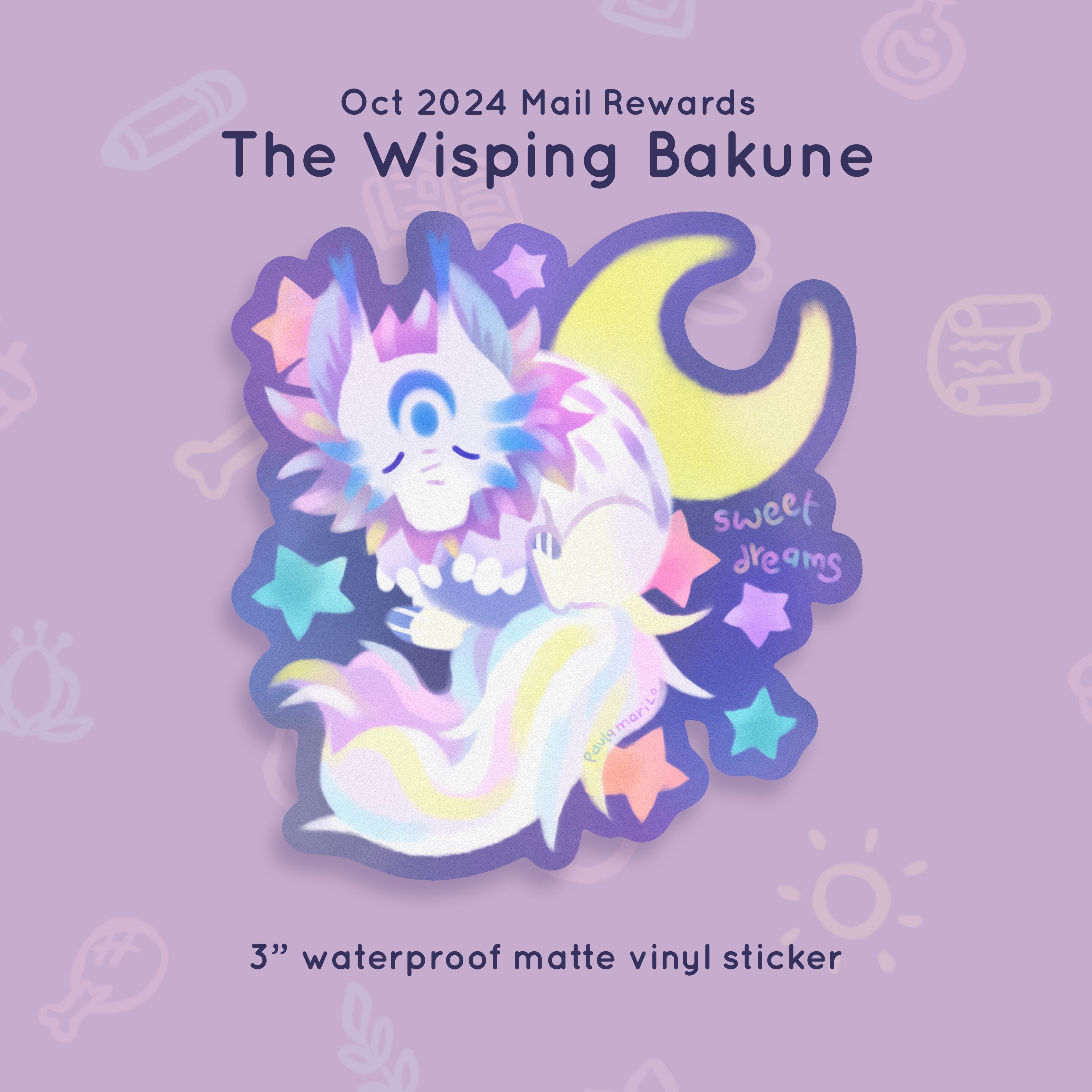 Critter #25 - Bakune Susurrante - Recompensas de Octubre de 2024