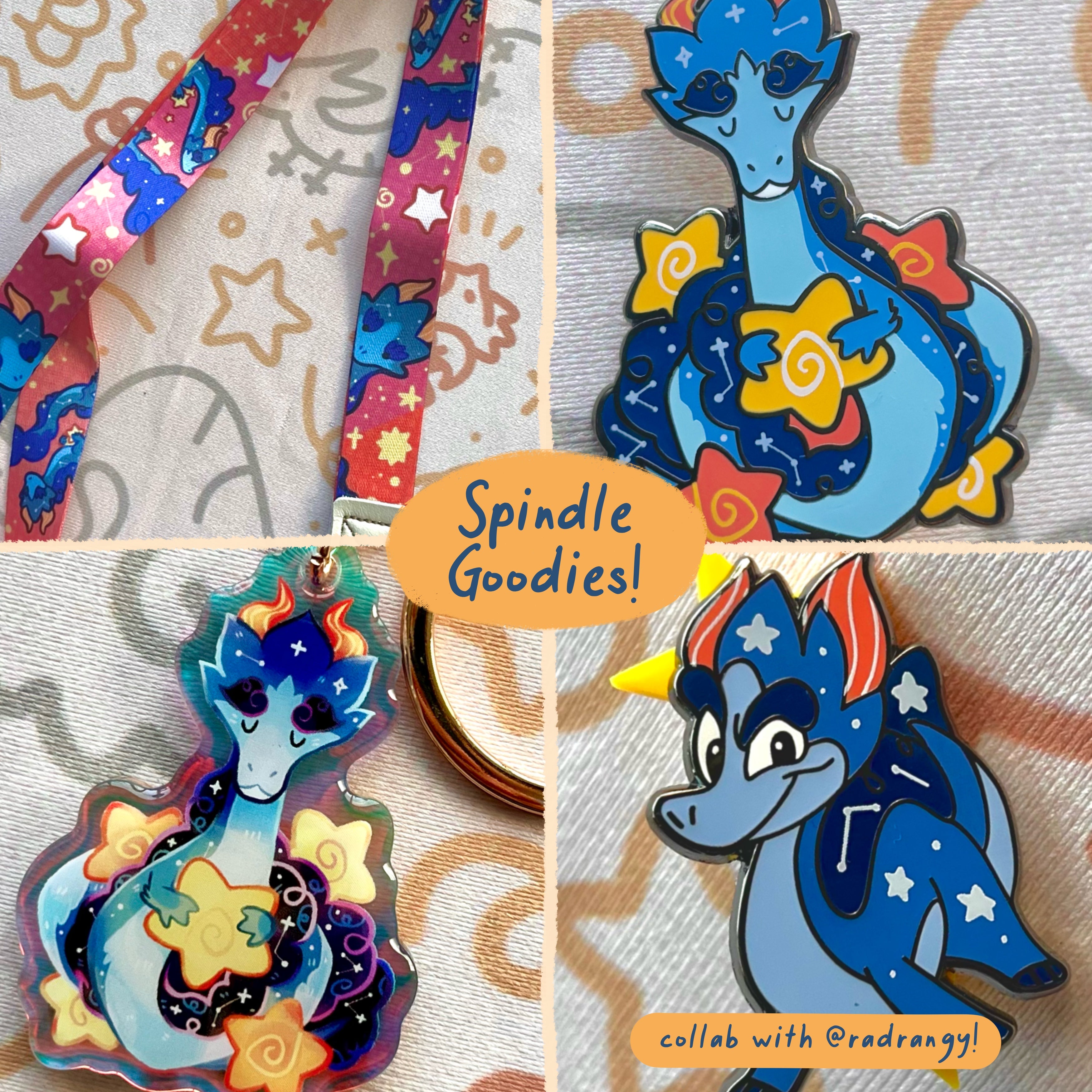 Spindle's Favorite Star Enamel Pin