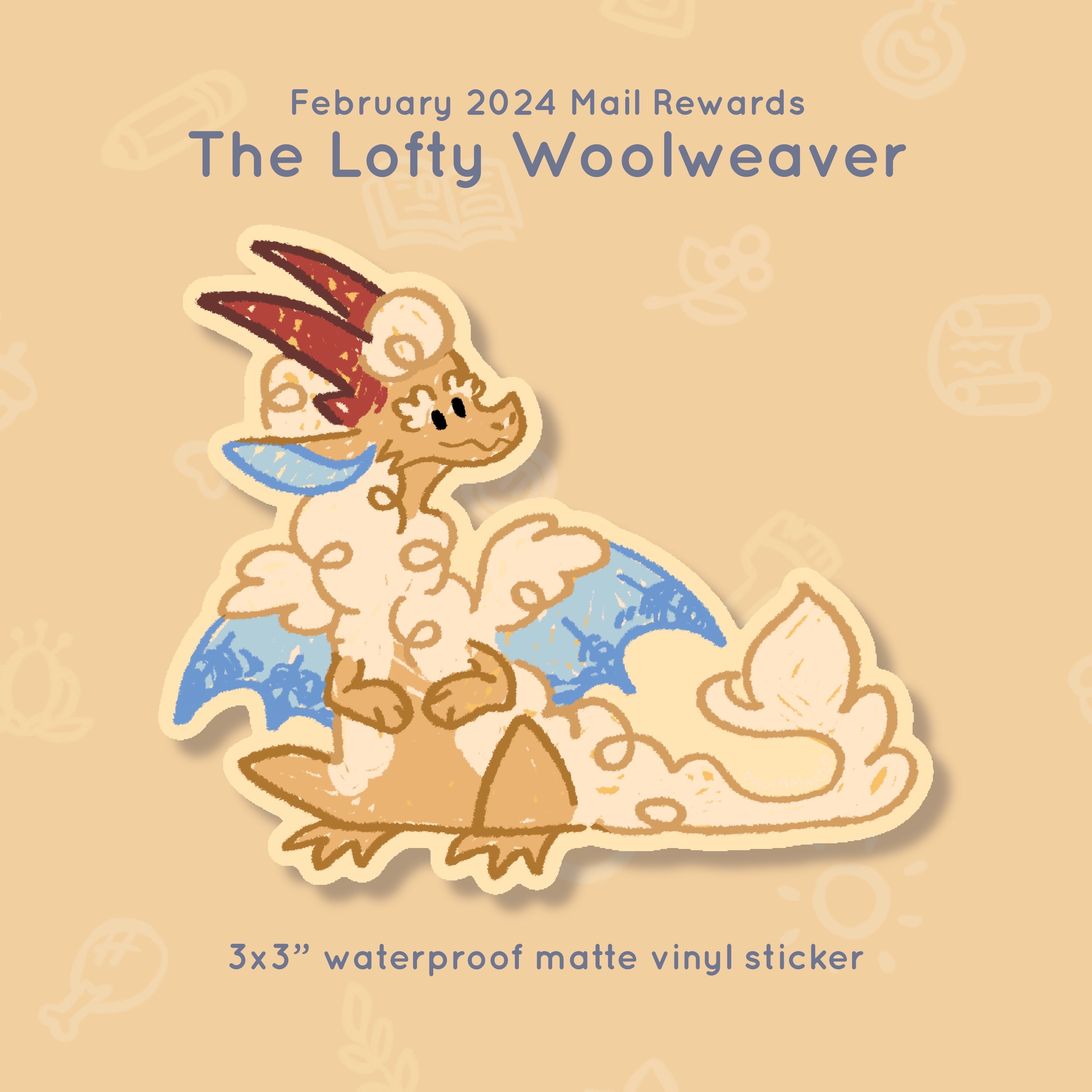 Critter #20 - Lofty Woolweaver - February 2024 Rewards