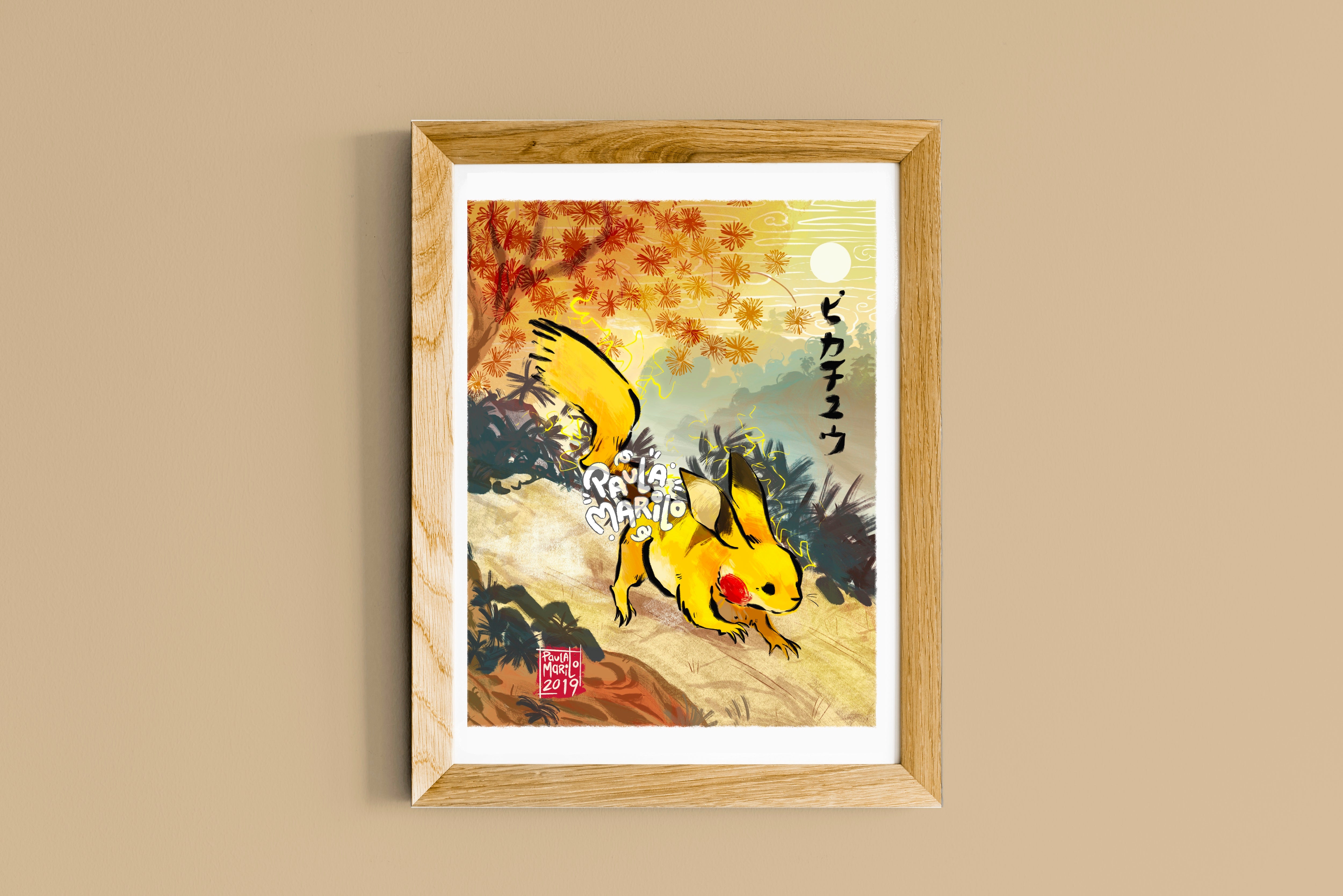 Pikachu Art Print