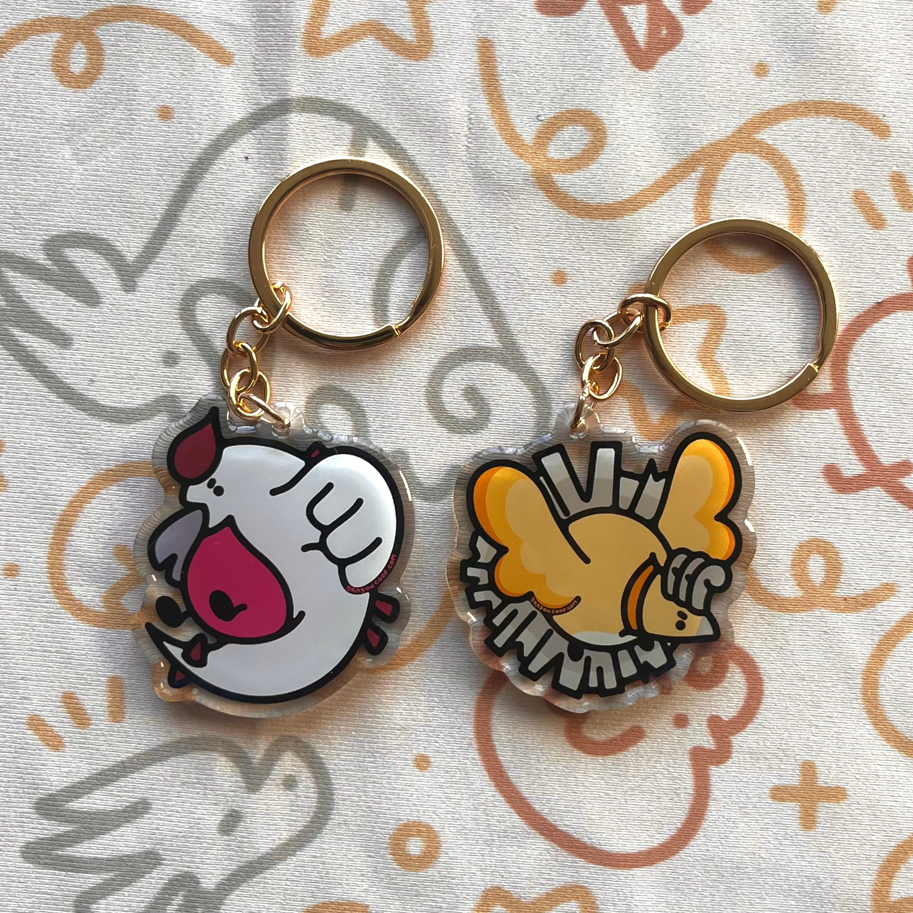 Lugia Legendary Chook Keychain