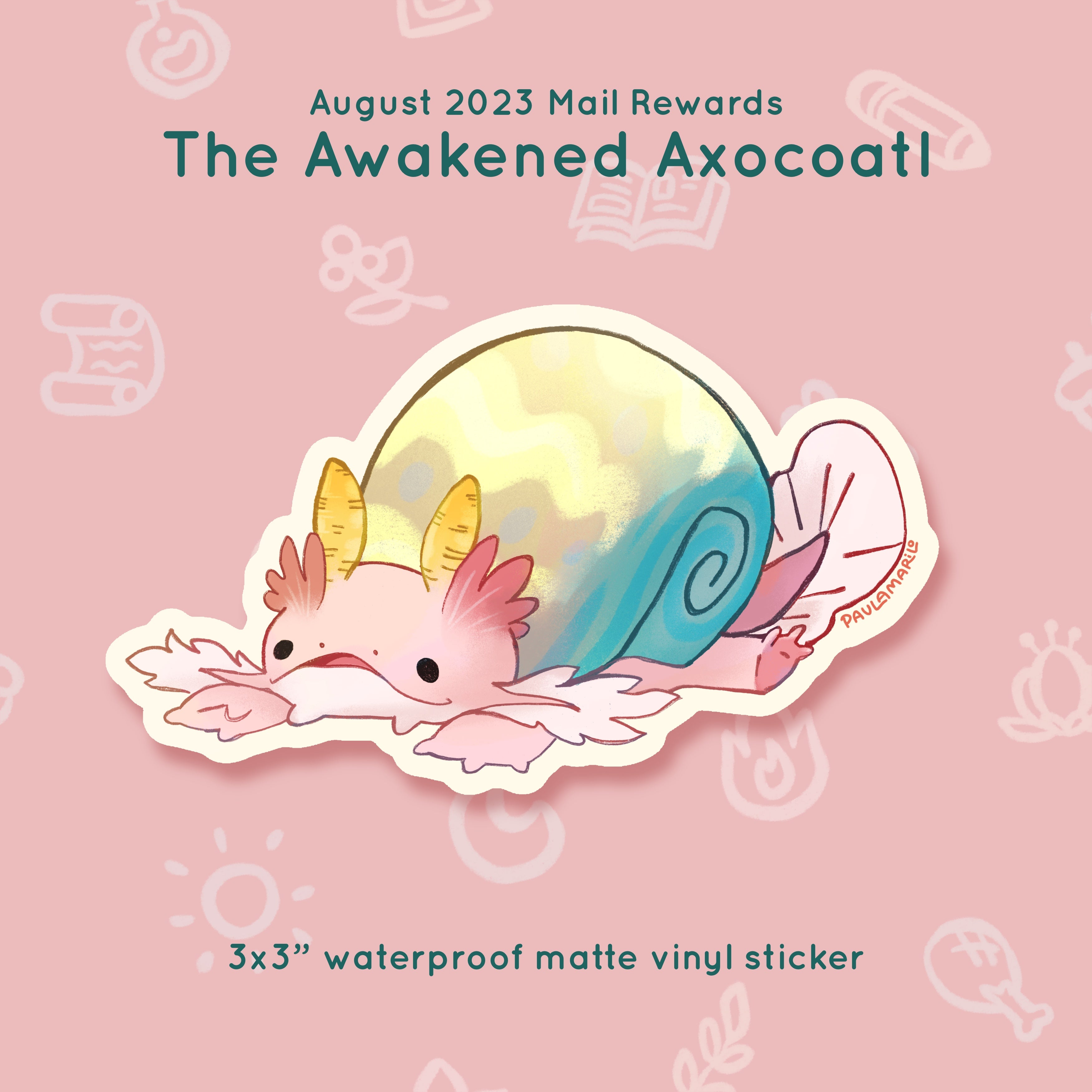 Critter n.º 14 - Axocoatl Despertado - Recompensas de agosto de 2023