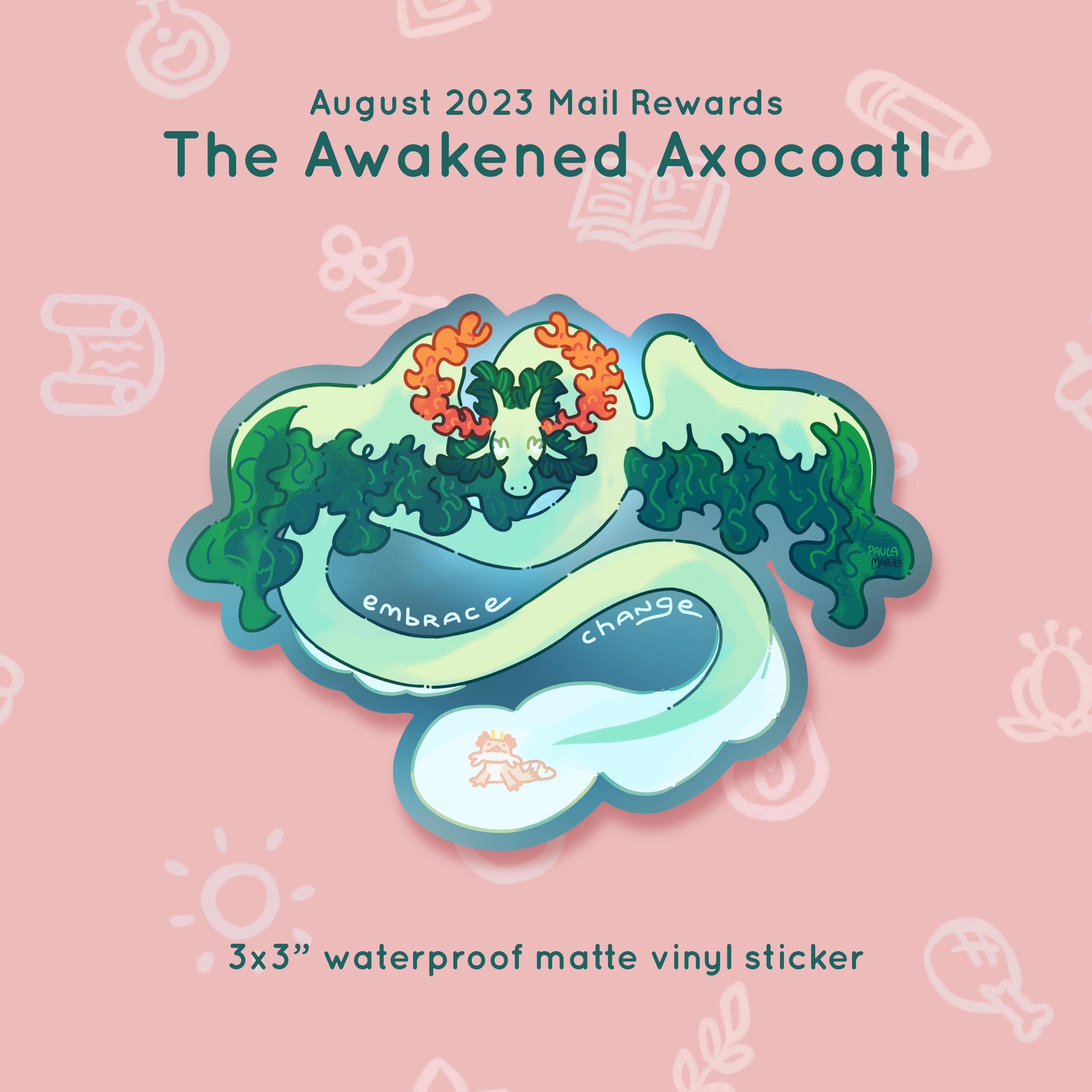 Critter n.º 14 - Axocoatl Despertado - Recompensas de agosto de 2023