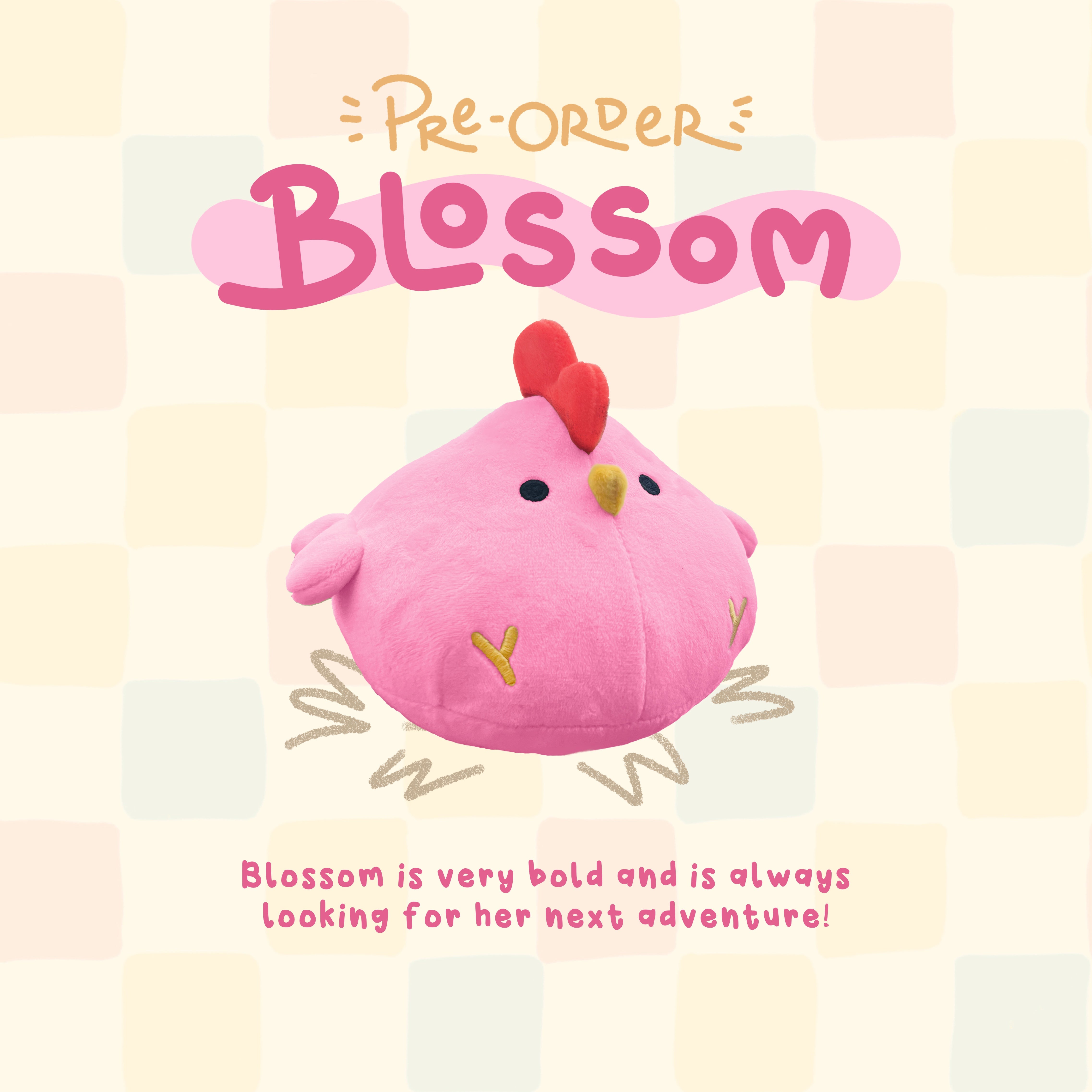 Chonky Chook Plush Art Toy