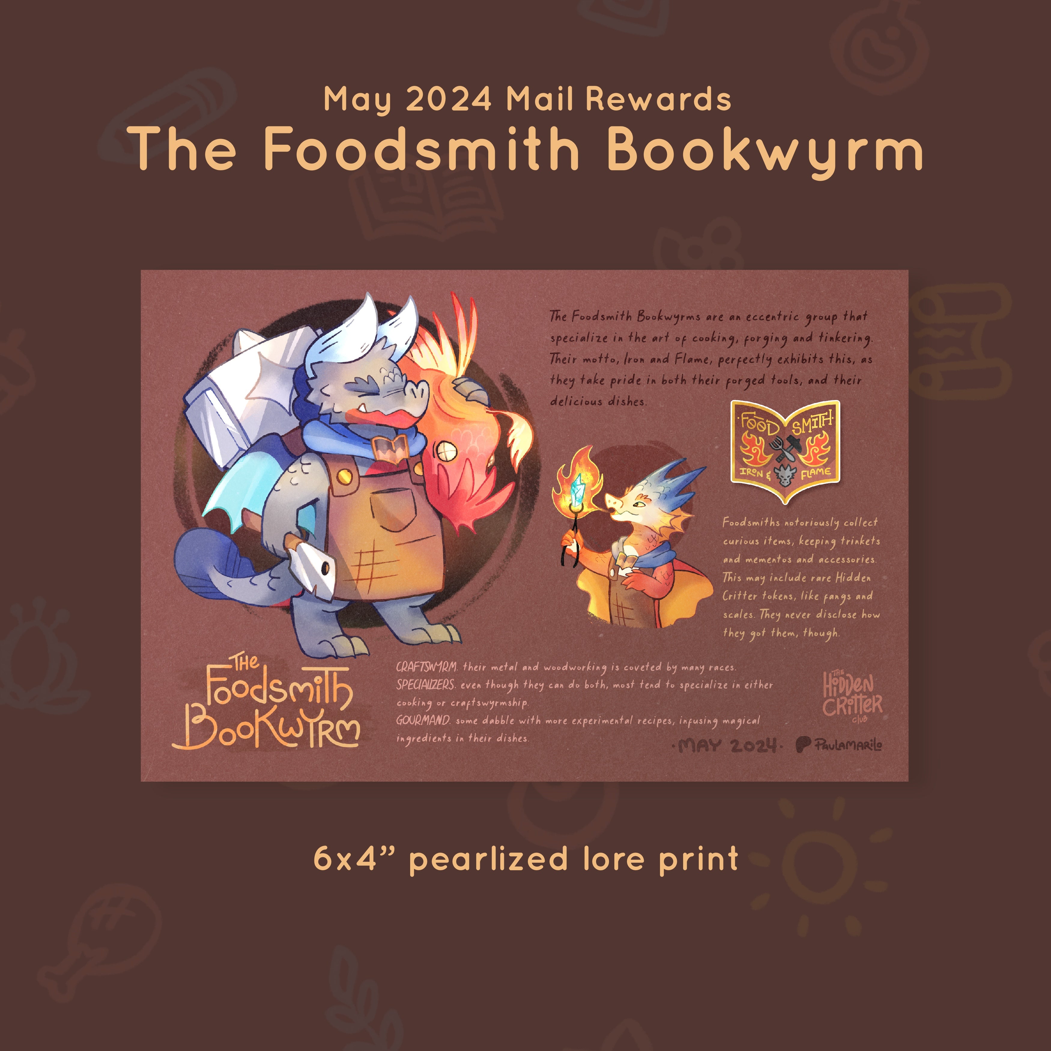 El Gusano de Biblioteca Foodsmith - Recompensas de mayo de 2024