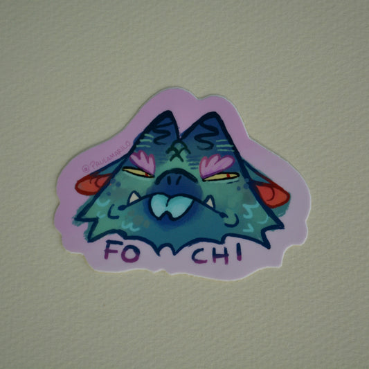 Fochi Vinyl Sticker