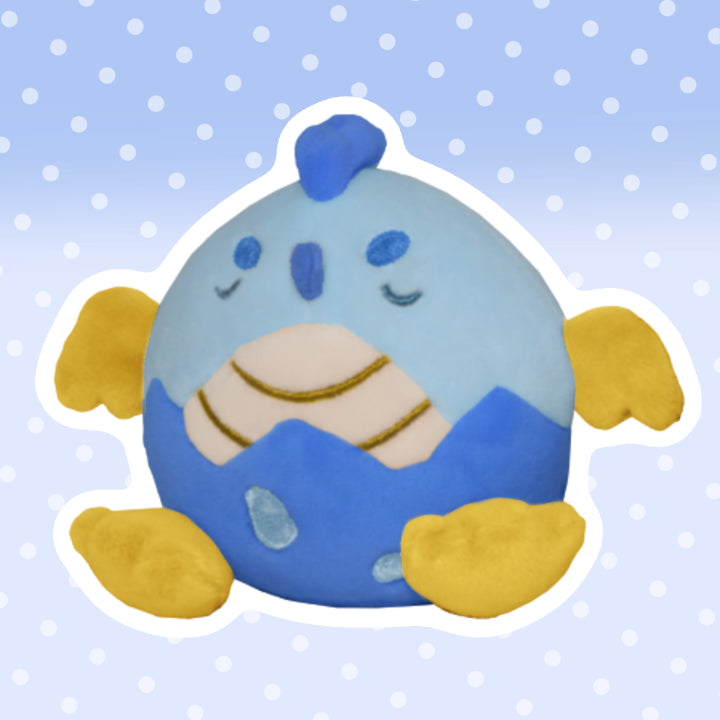 Colgante de peluche de basilisco diminuto