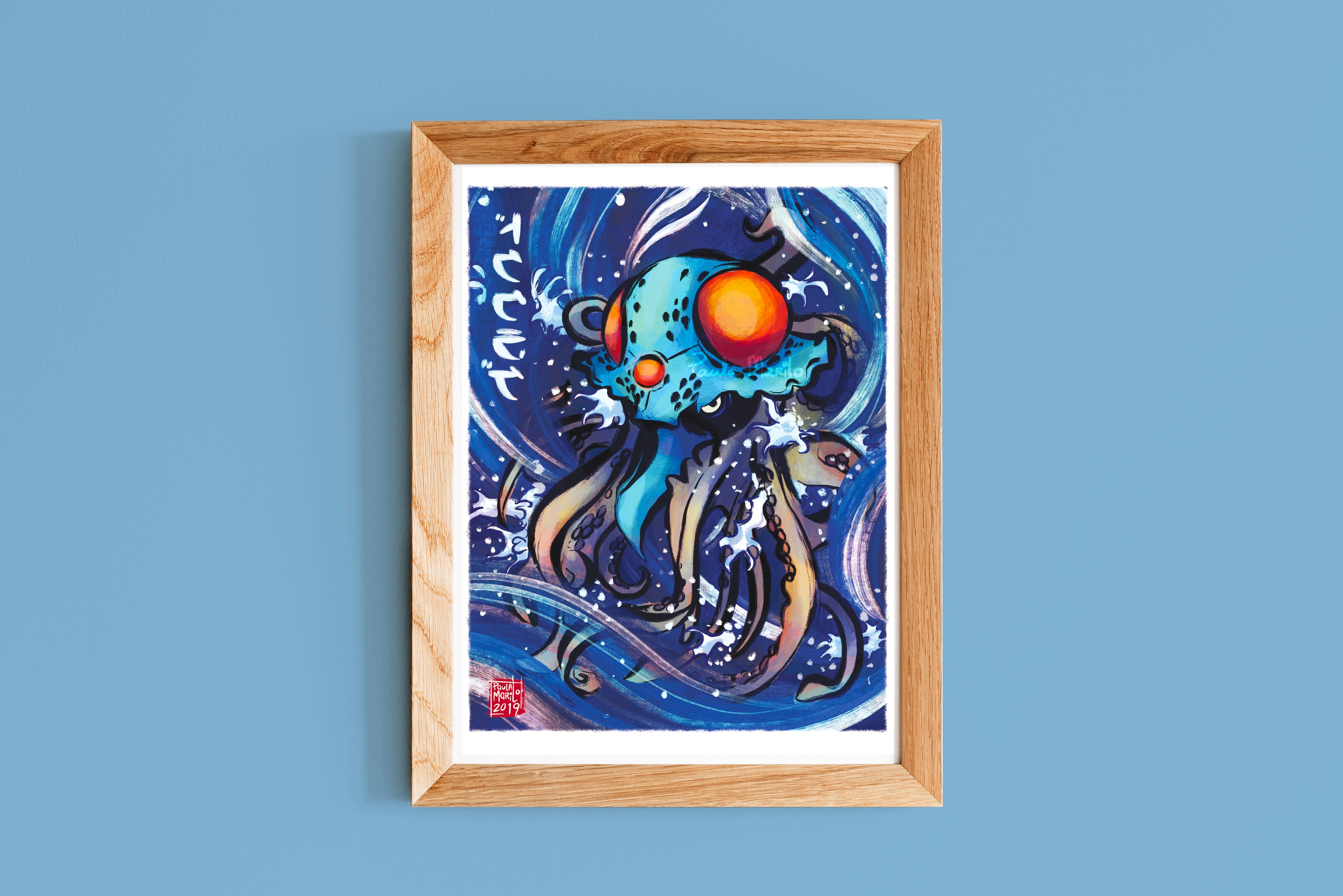 Tentacruel Art Print