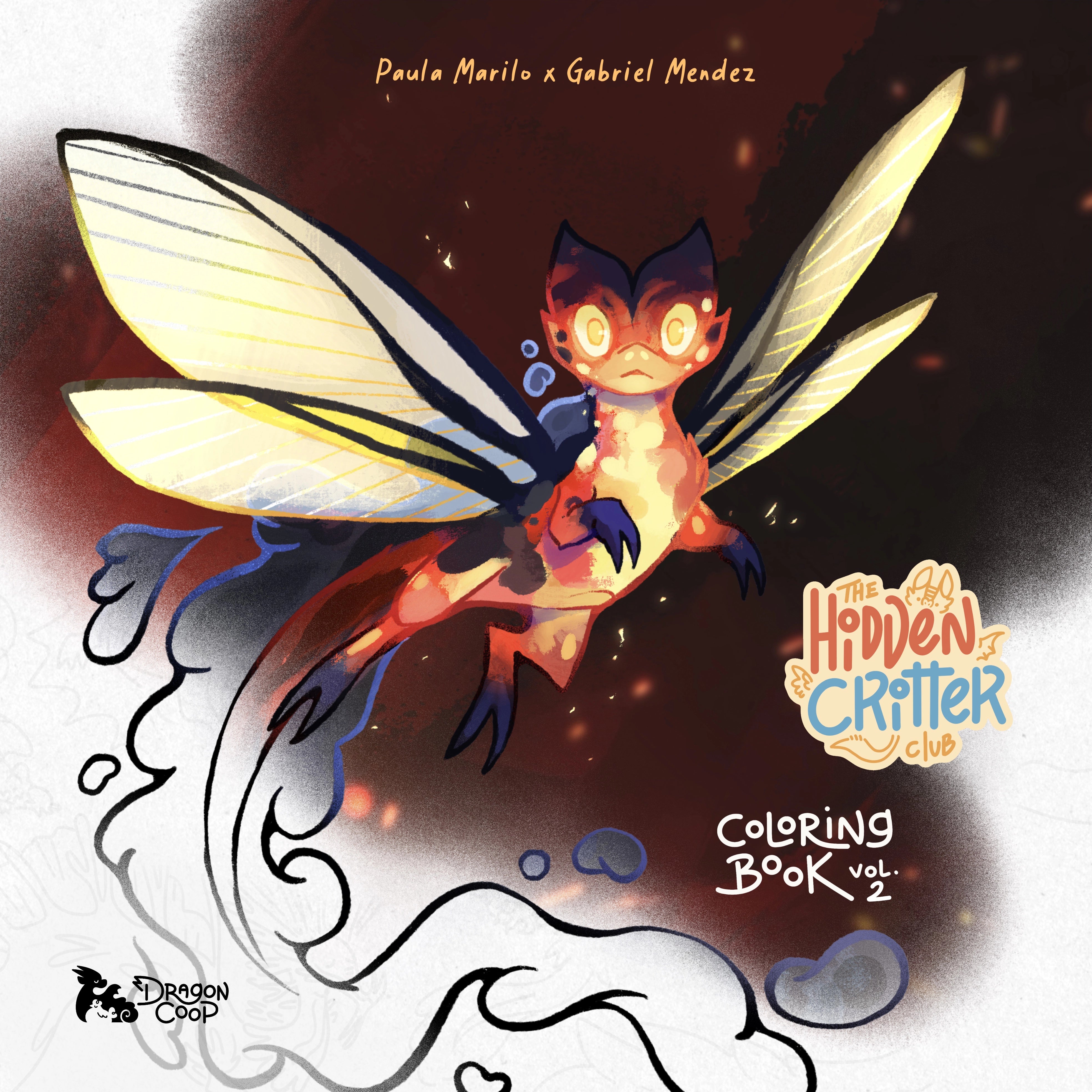Printable | Hidden Critter Club Coloring Book Volume 2 Digital Download