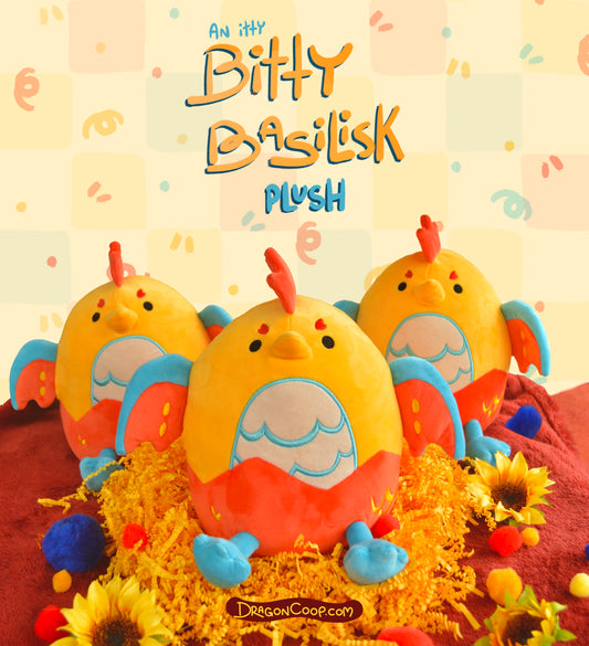 Bitty Basilisk Plush
