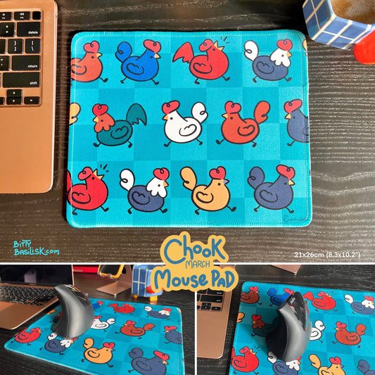 Chook March Mouse Pad