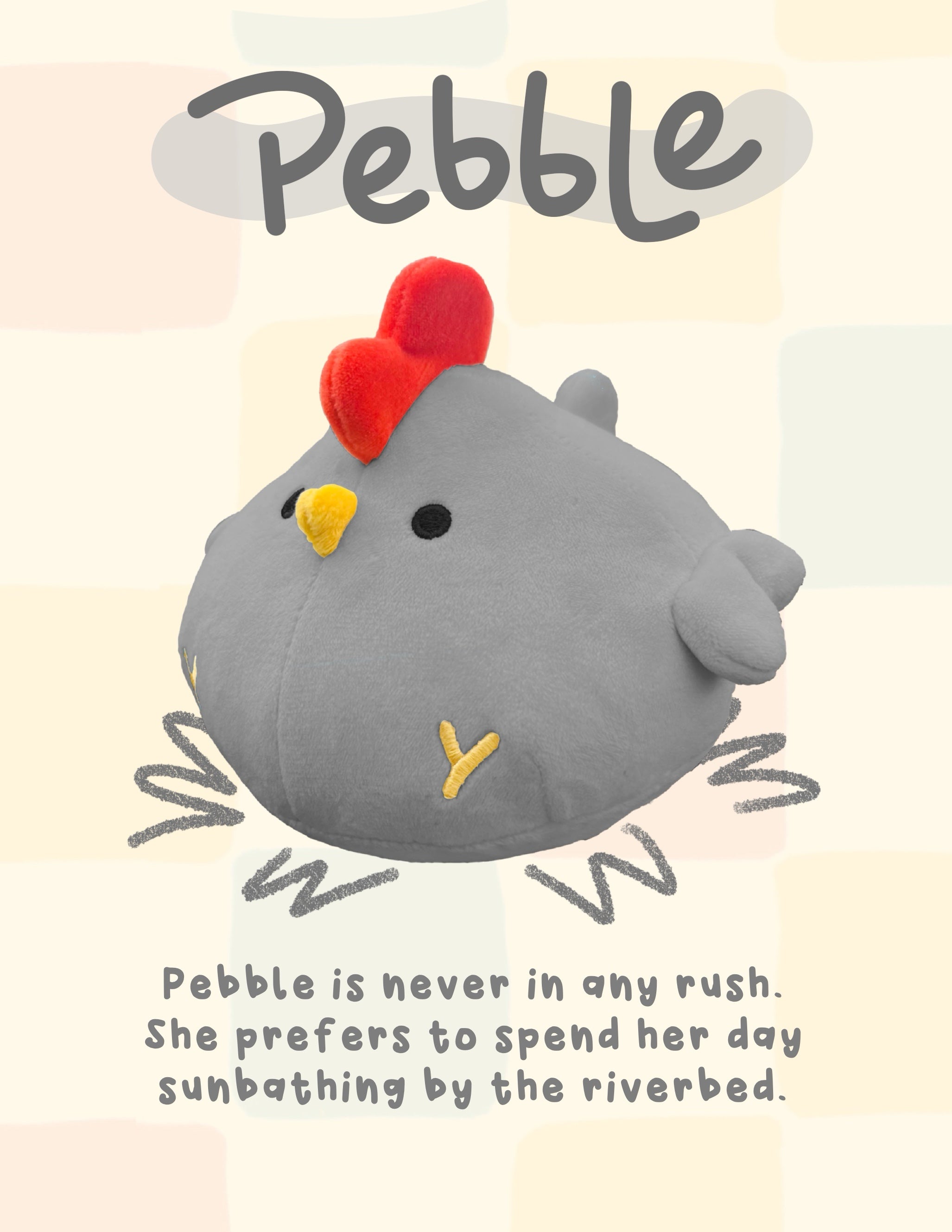 Chonky Chook Plush Art Toy