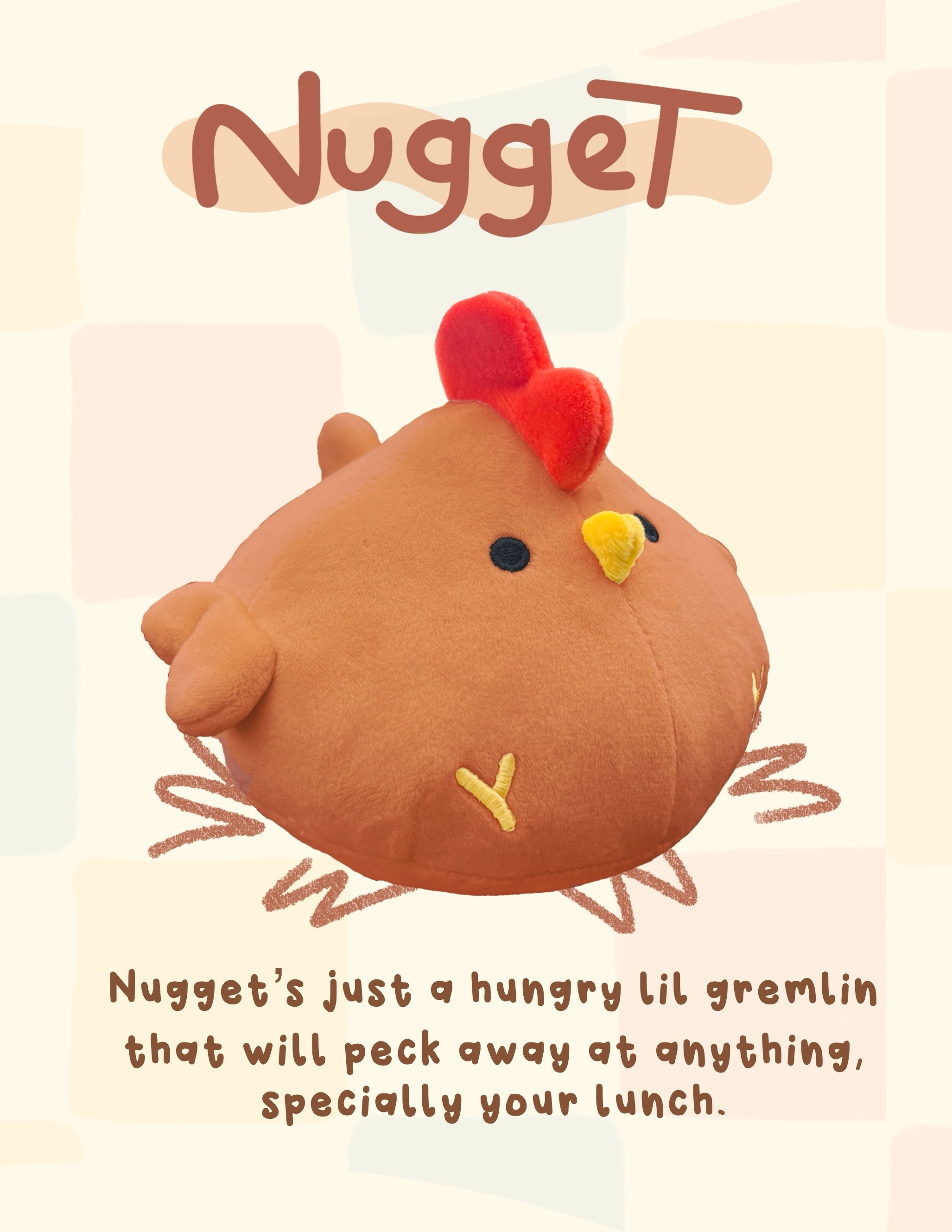 Chonky Chook Plush Art Toy