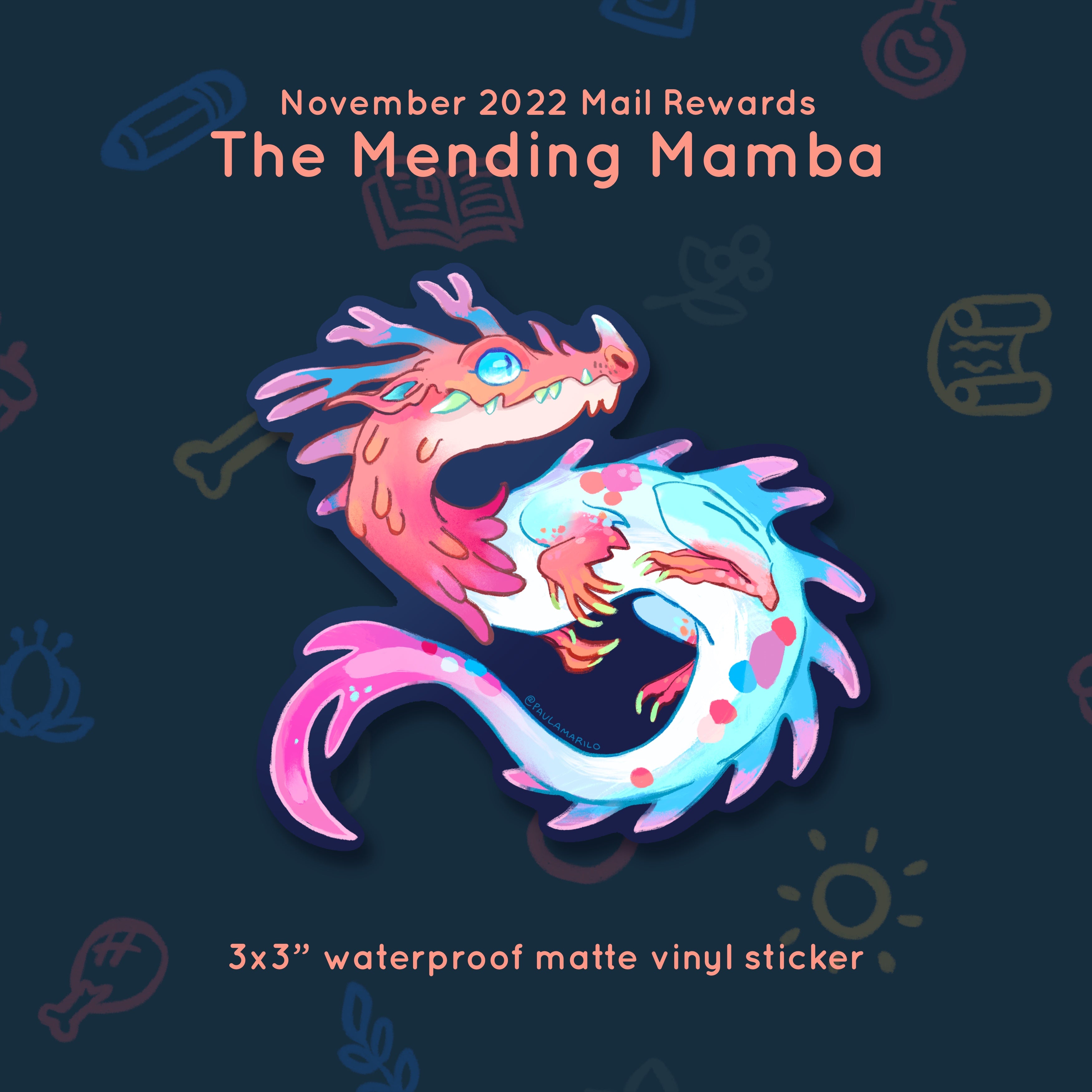 Bicho #07 - Mamba Remendadora - Recompensas de noviembre de 2022