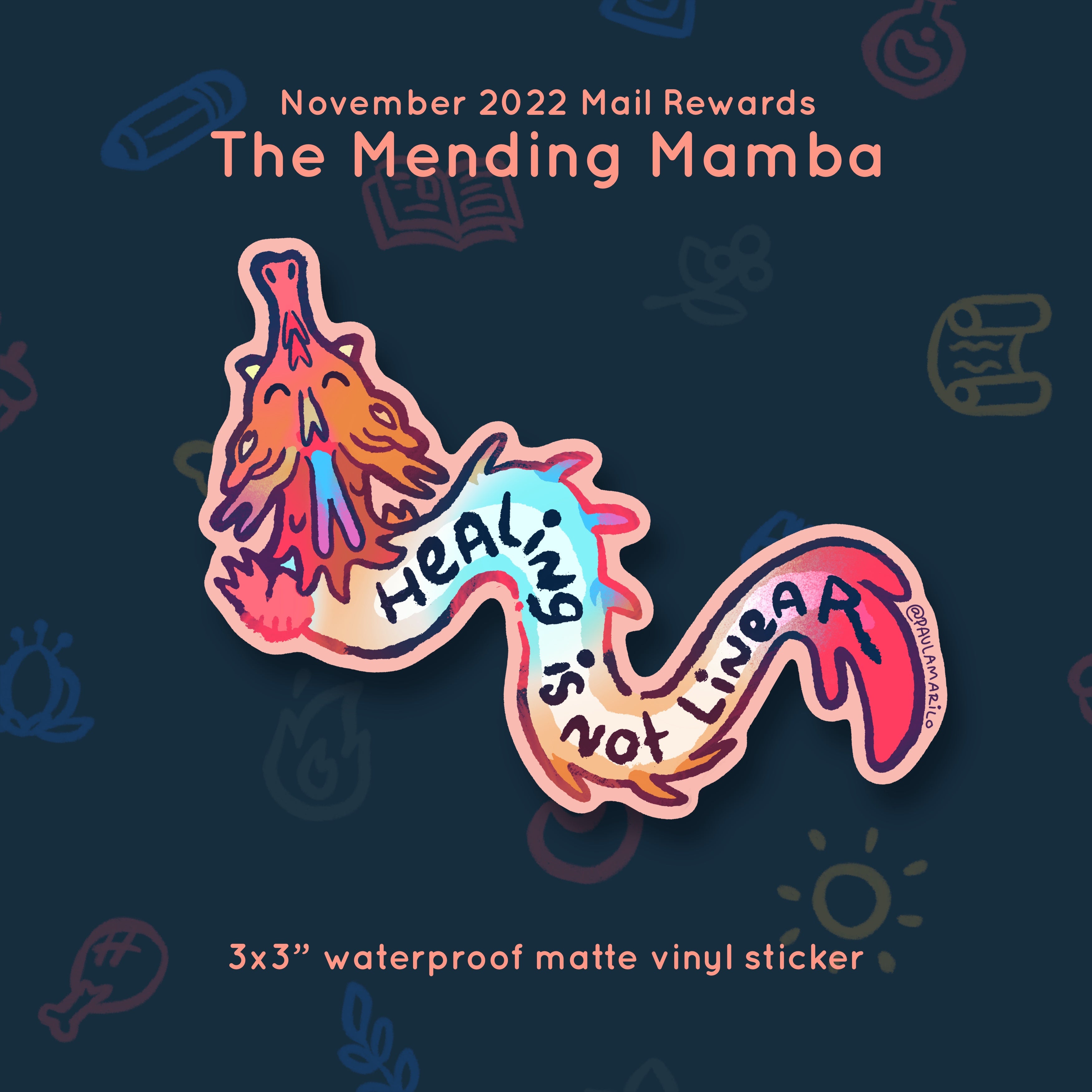 Bicho #07 - Mamba Remendadora - Recompensas de noviembre de 2022