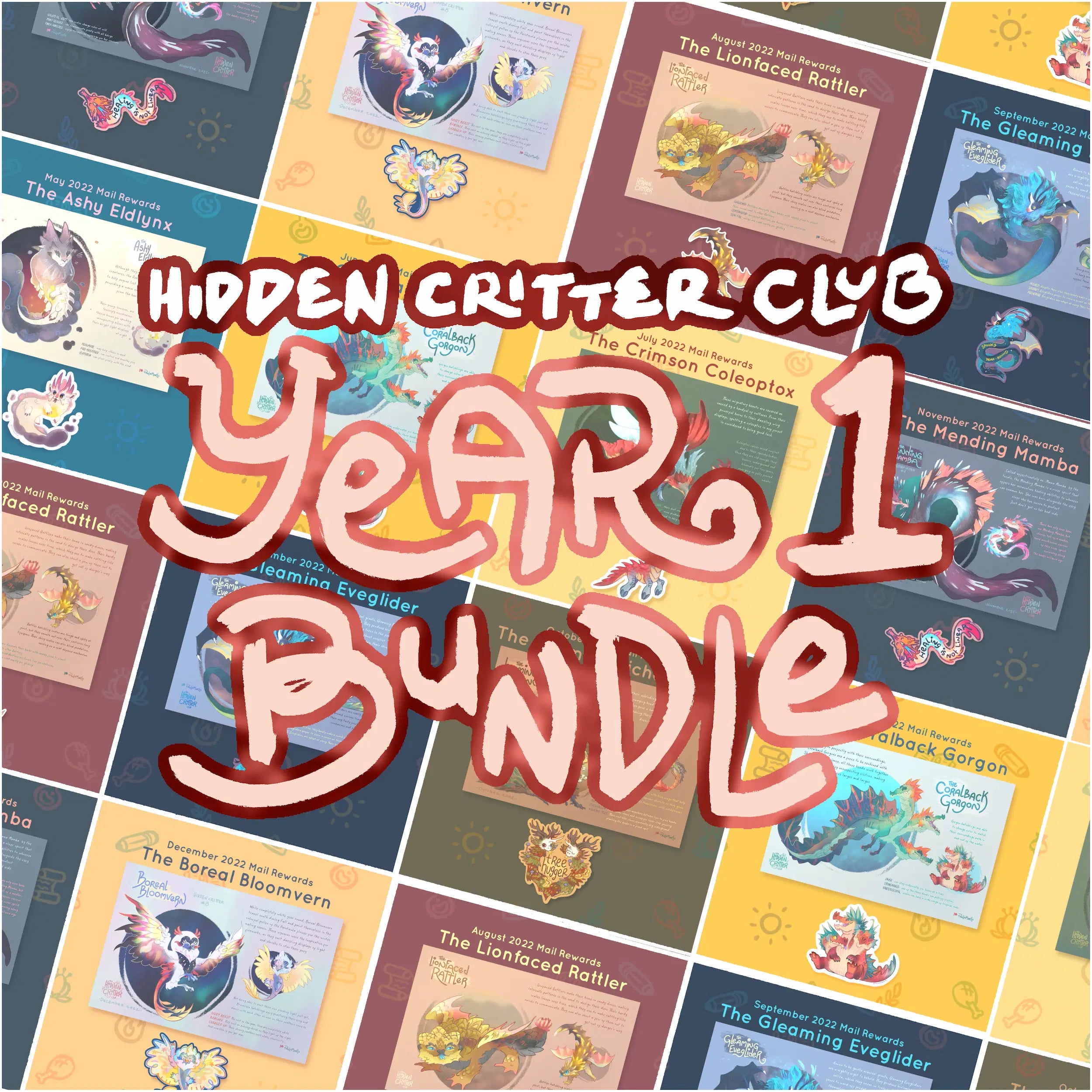 Hidden Critter Club Year 1 Bundle!