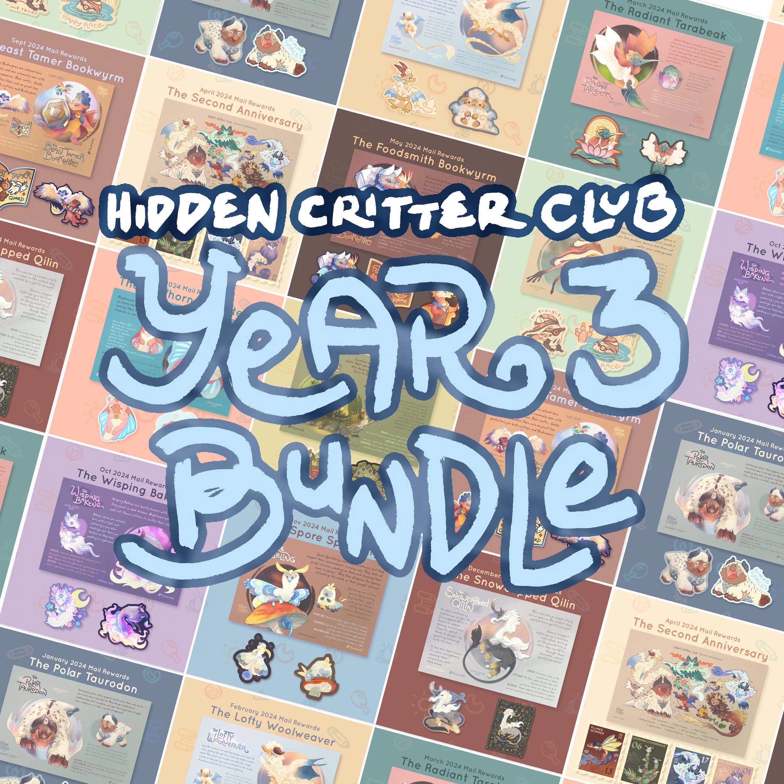 Hidden Critter Club Year 3 Bundle!
