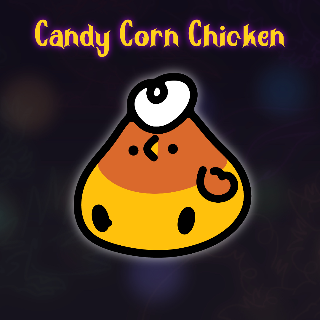 Pin Esmaltado de Gallina de Caramelo de Maíz