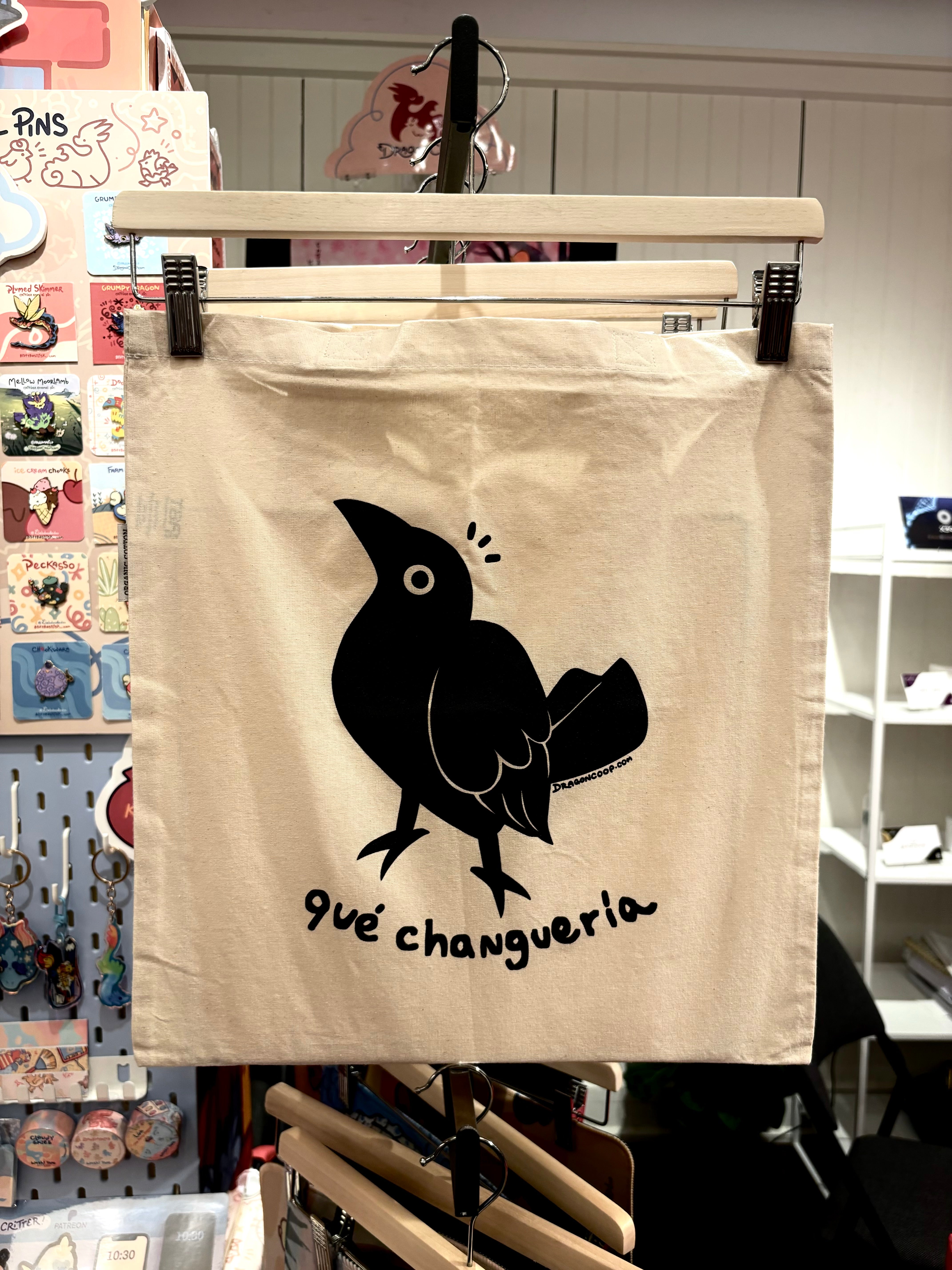 Qué Changuería Organic Cotton Tote Bag