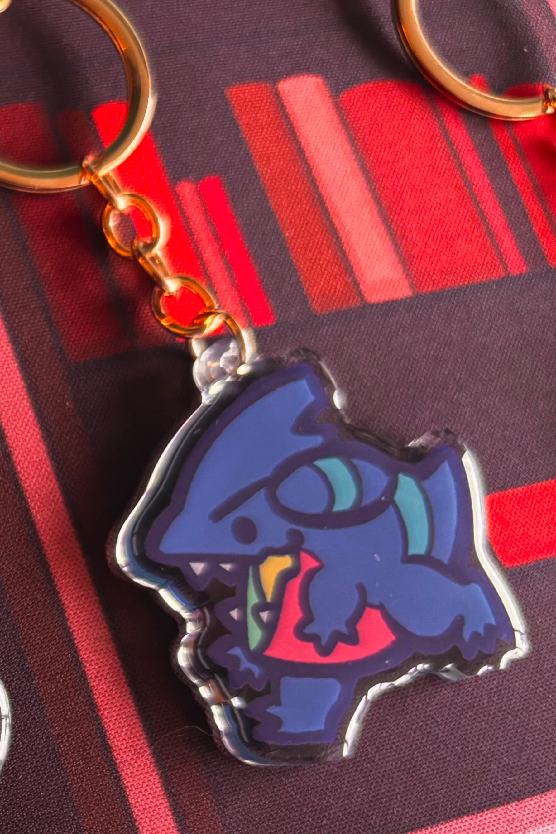 Dragon Type Babies Lanyard Keychain