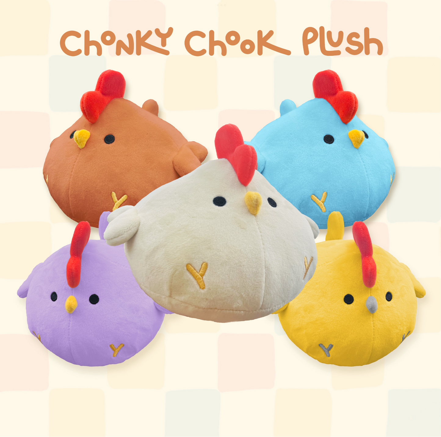 Chonky Chook Plush Art Toy