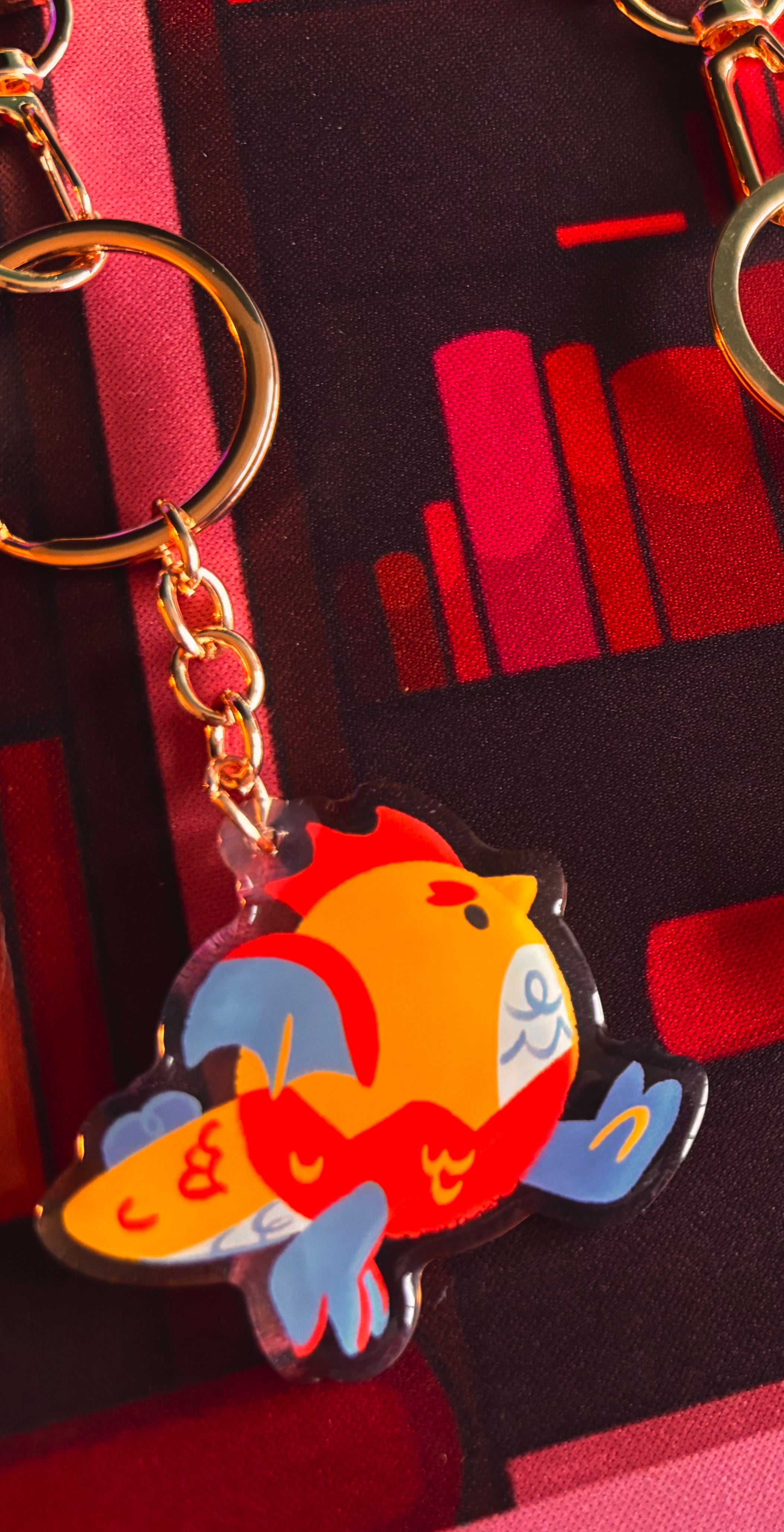 Bitty Basilisk Lanyard Keychain