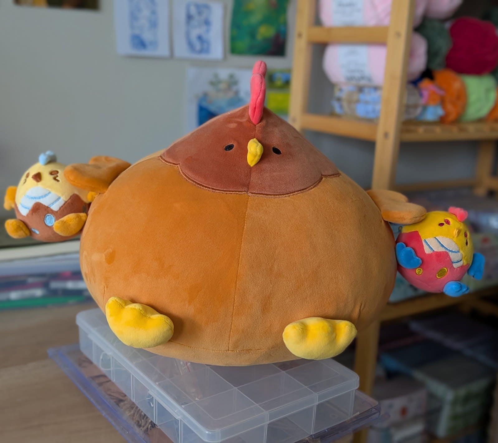 Coco the Giant Chonky Chook Plush Art Toy – Dragon Coop