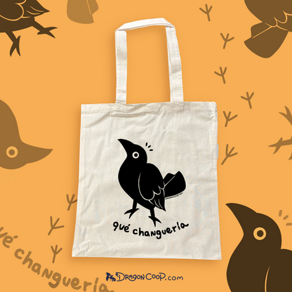 Qué Changuería Organic Cotton Tote Bag