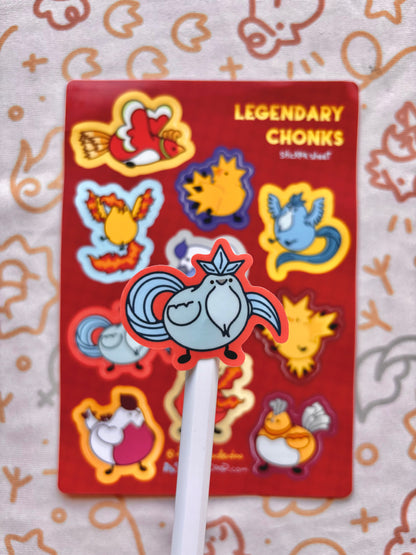 Legendary Chonks Vinyl Sticker Sheet