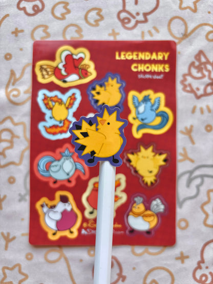Legendary Chonks Vinyl Sticker Sheet