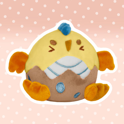 Colgante de peluche de basilisco diminuto