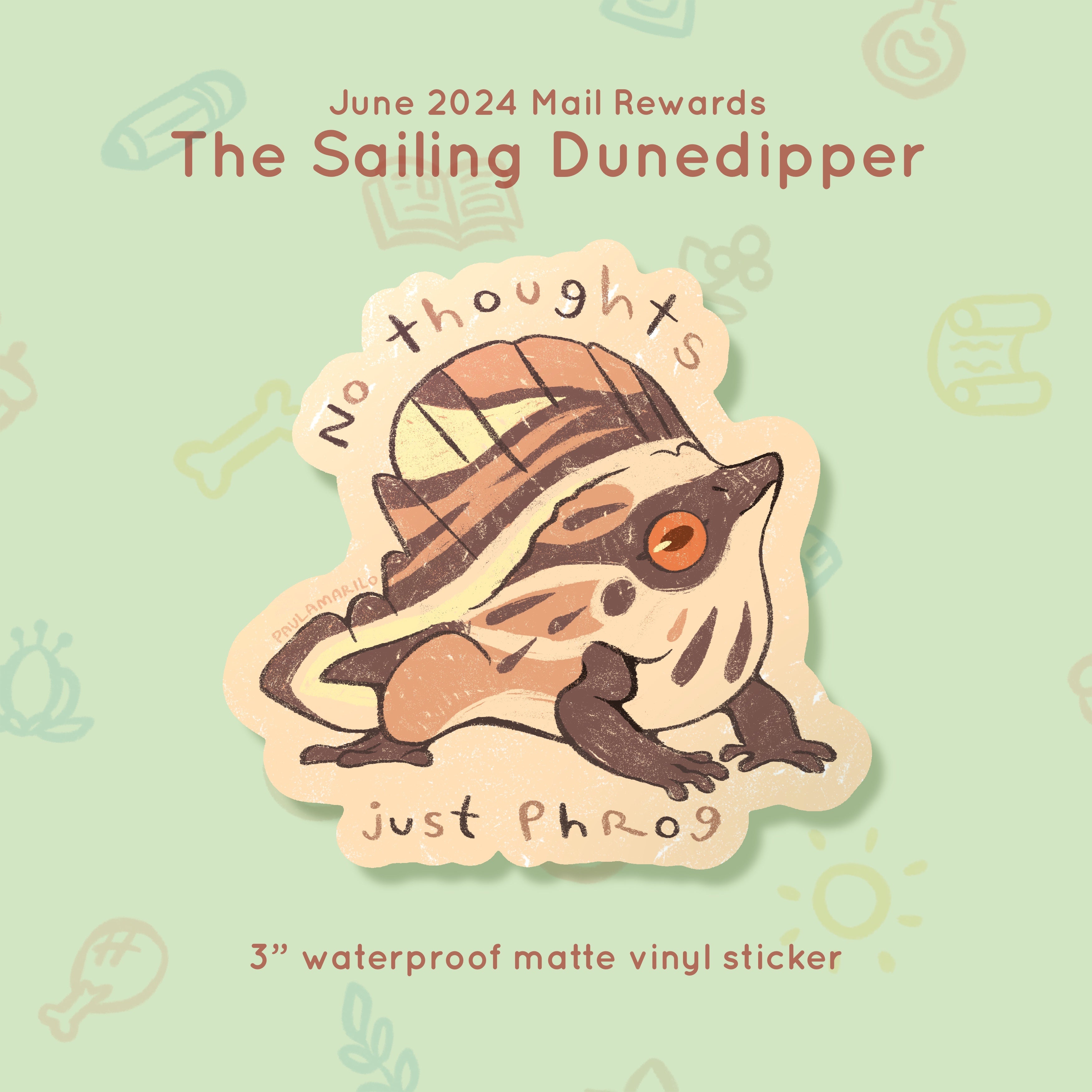 Critter #22 - Sailing Dunedipper - June 2024 Rewards