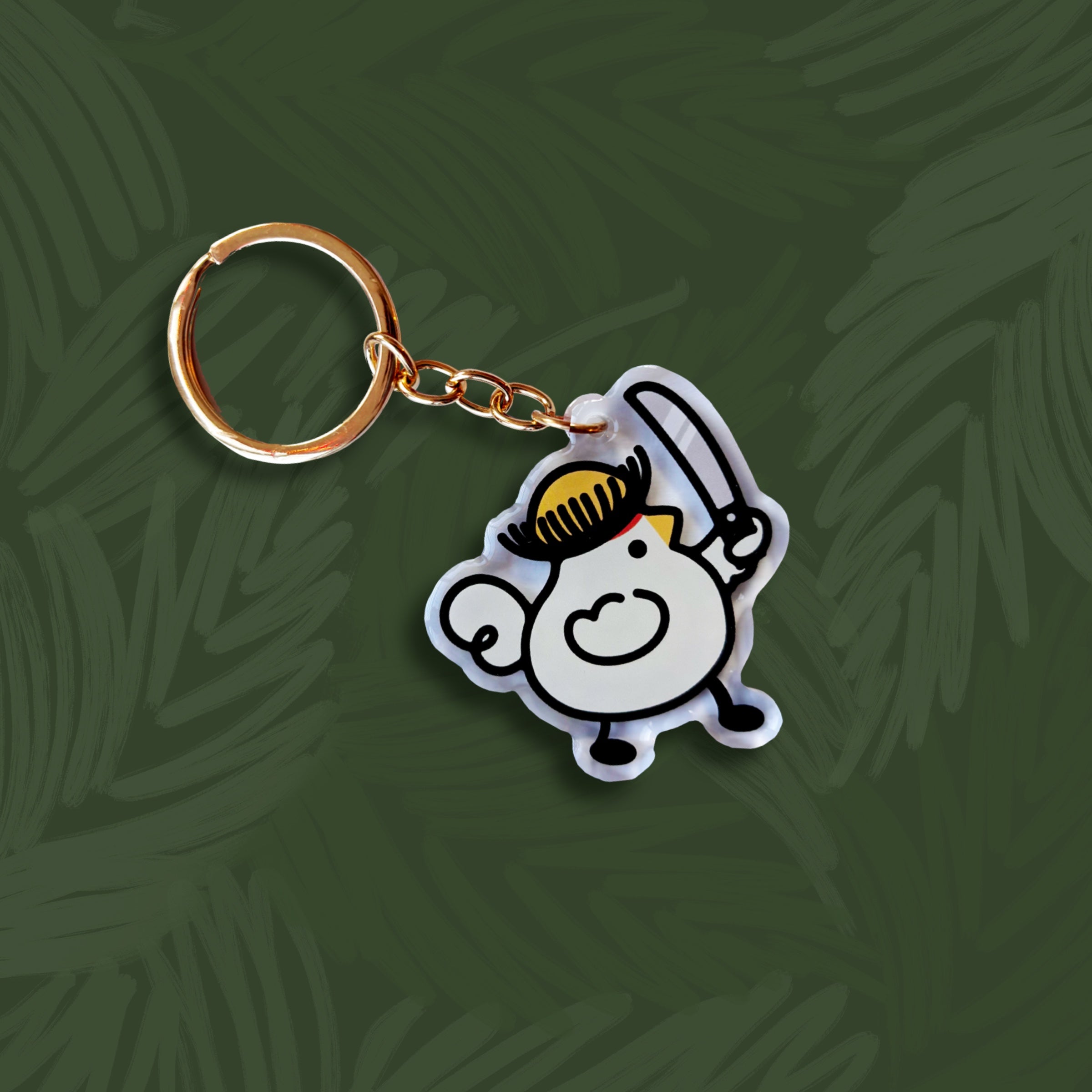 Jíbaro Chook Keychain