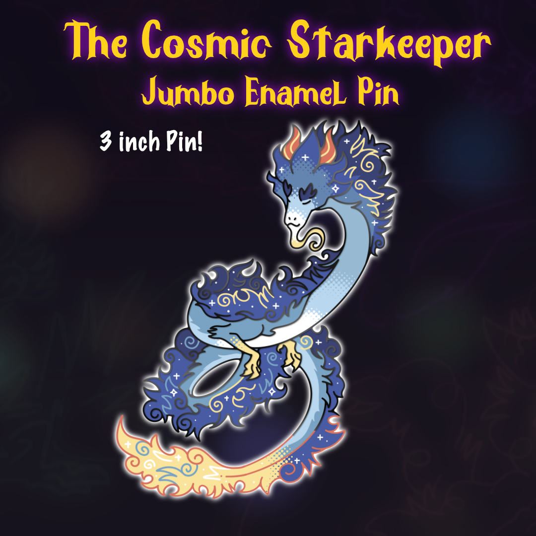 Pin esmaltado gigante "Guardián Cósmico"