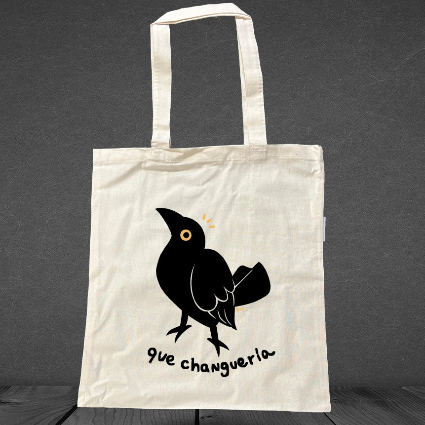 Qué Changuería Organic Cotton Tote Bag