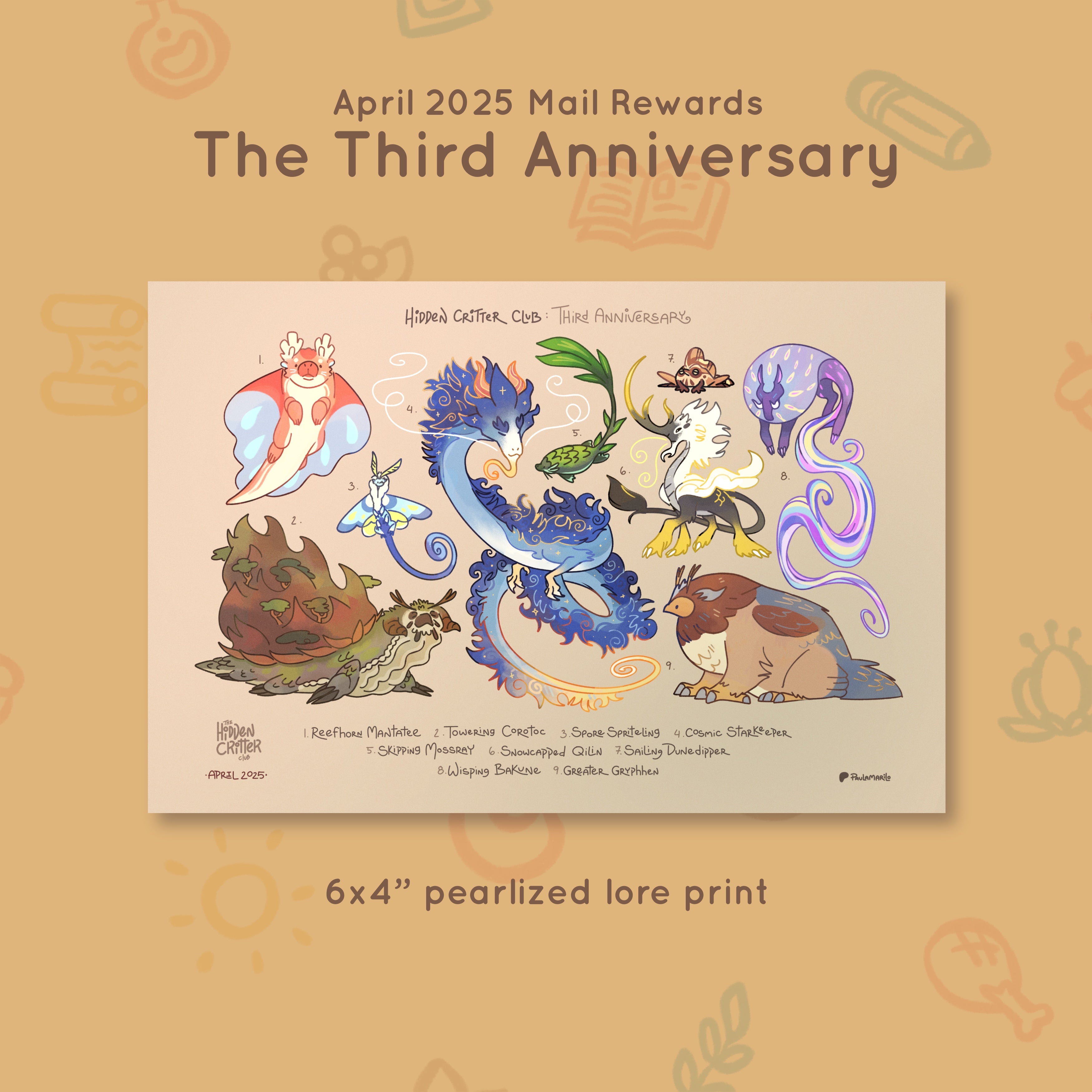 Segundo aniversario - Recompensas de abril de 2024