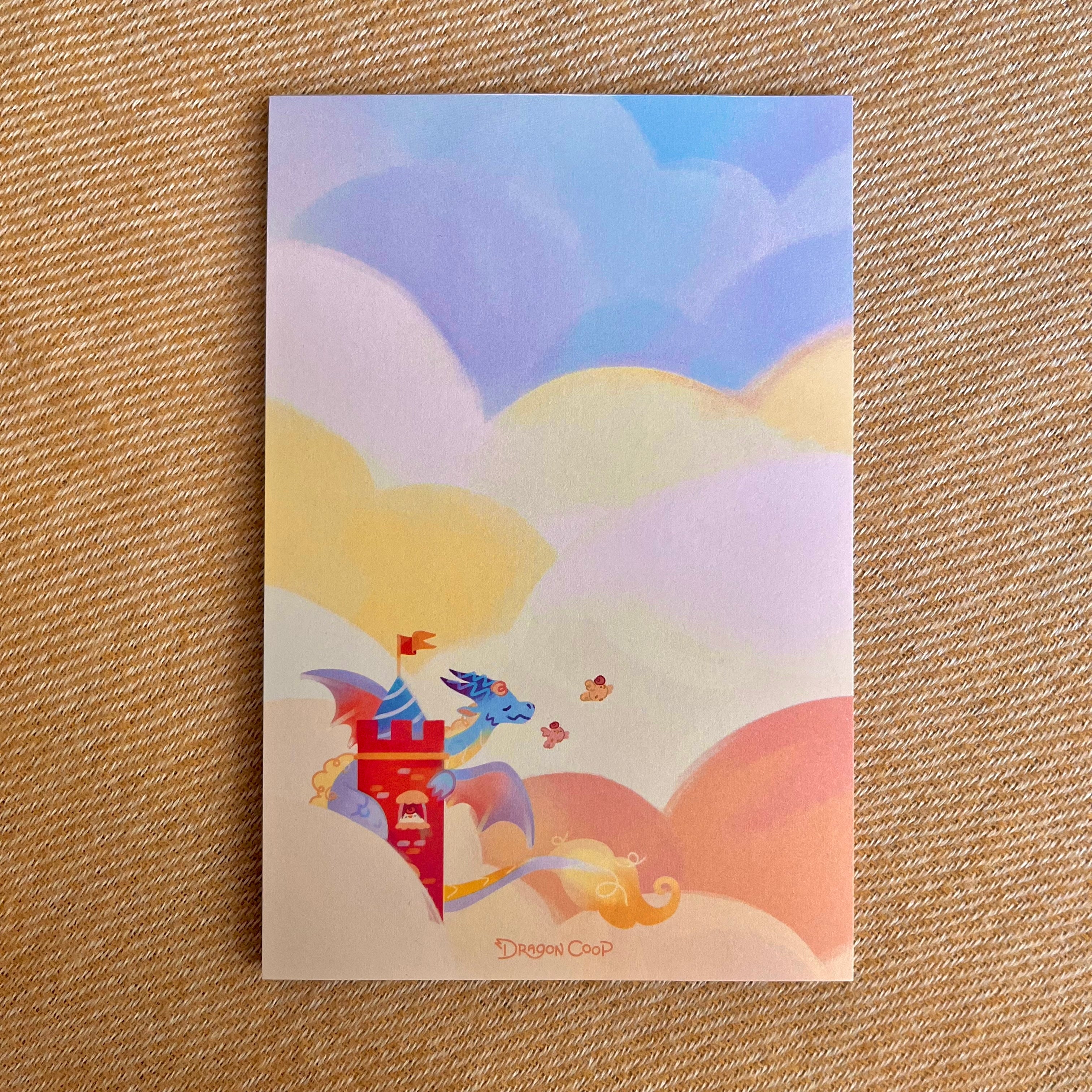 Dragon Coop Castle Note Pad