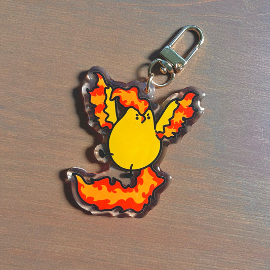 Moltres Legendary Chook Keychain