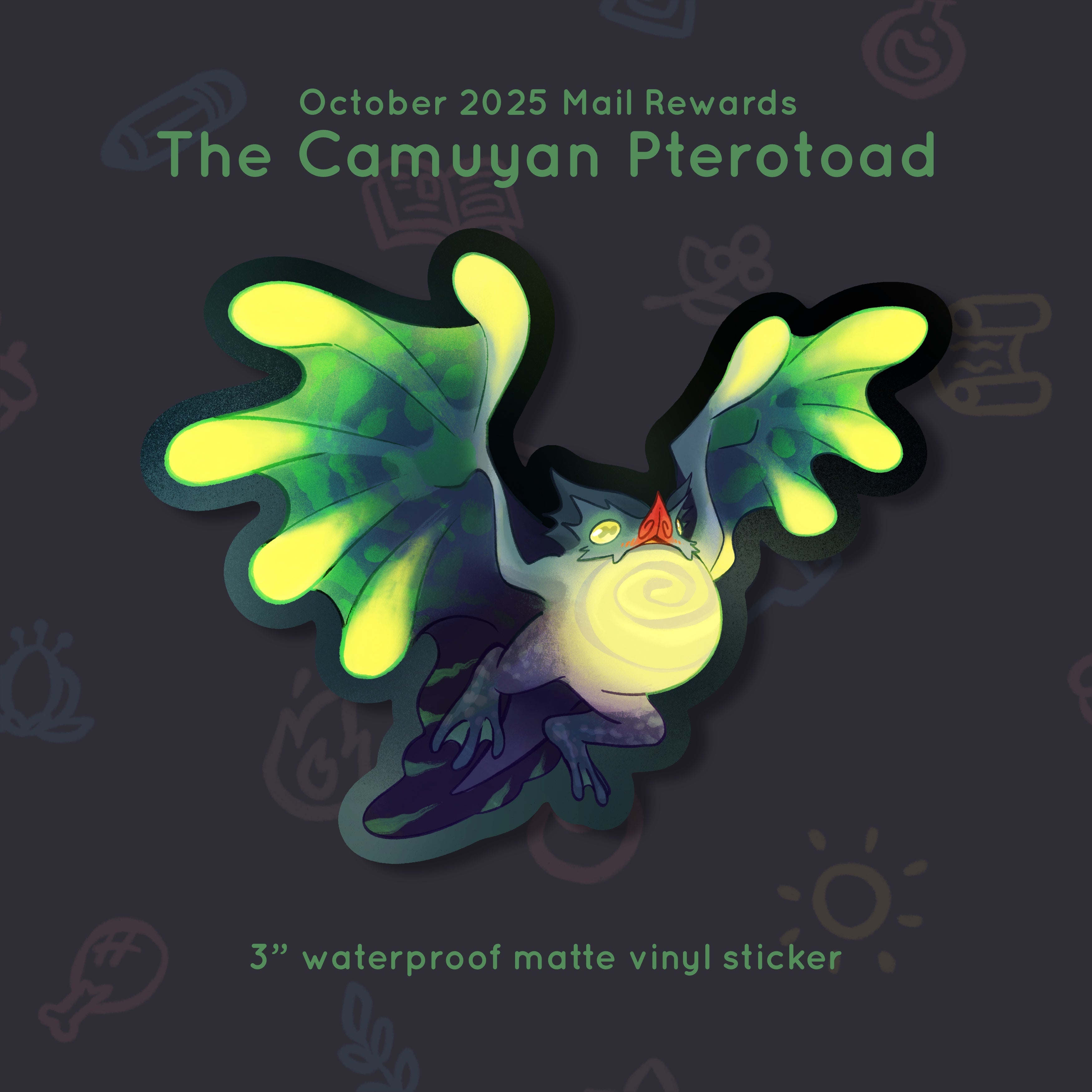 Critter n.º 30 - Skipping Mossray - Recompensas de marzo de 2025