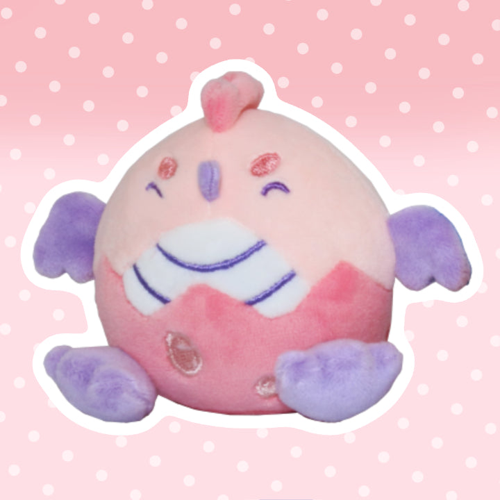 Colgante de peluche de basilisco diminuto