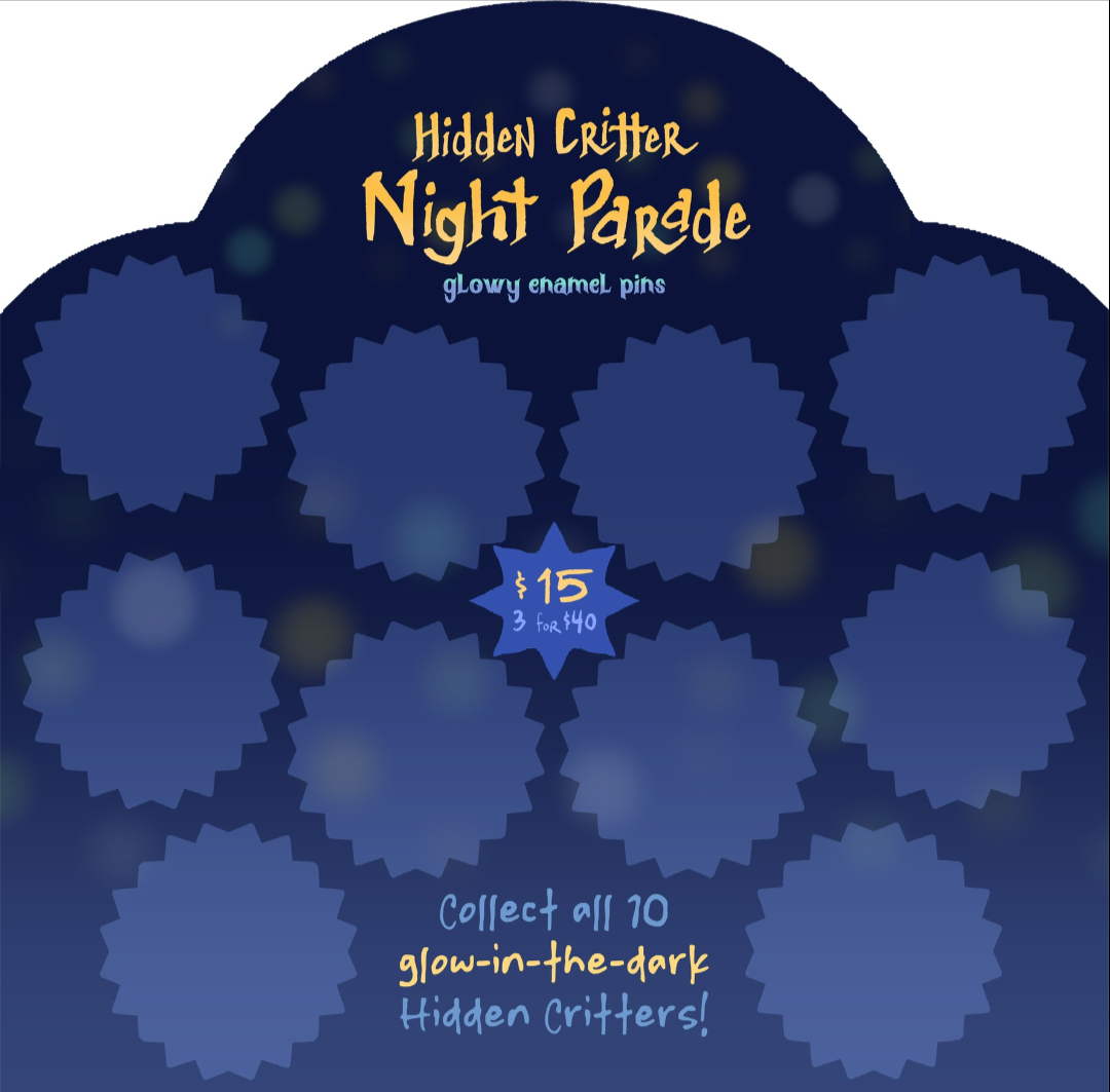 Hidden Critter Night Parade Gacha