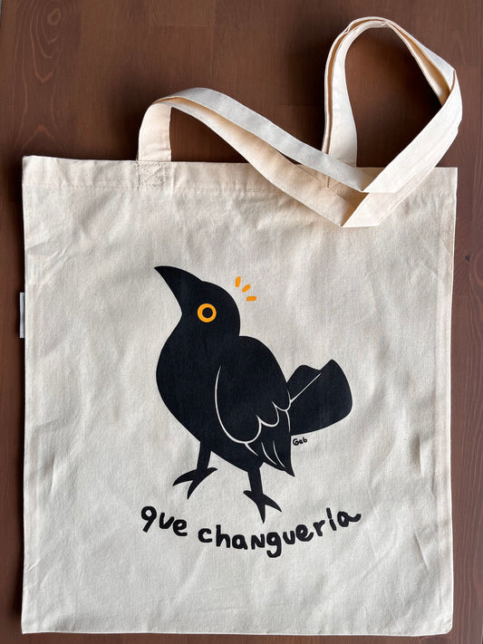 Qué Changuería Organic Cotton Tote Bag